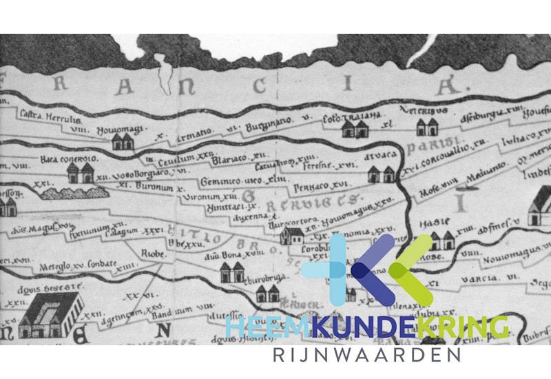 verd91 Peutingerkaart is de oudste landkaart van ons land F00003265